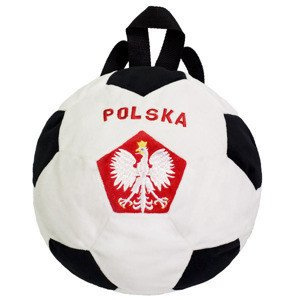 Football plecak piłka czarna