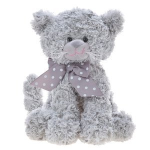 Kot Beatrice szary 25cm