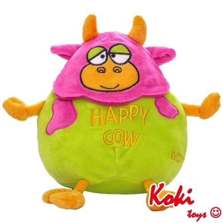  Happy Cow maskotka 20cm zielona