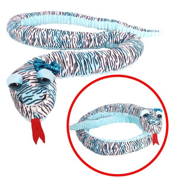Wąż niebiesko-fioletowy 145cm